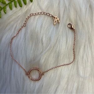 Adore by Swarovski rose gold tone bracelet